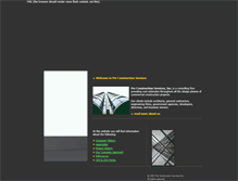 Tablet Screenshot of preconstructionservices.com